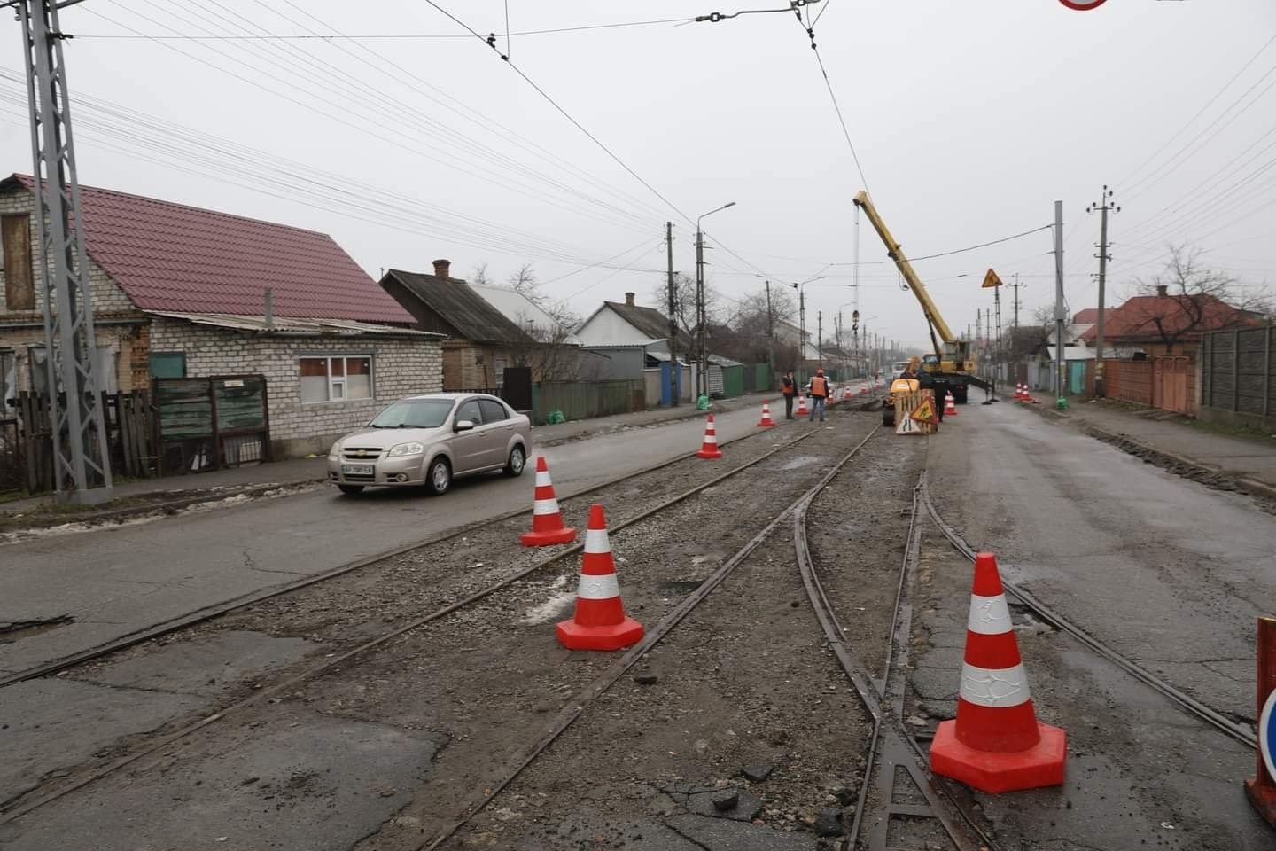 Запорожье — Реконструкция улиц Шевченко и Солидарности
