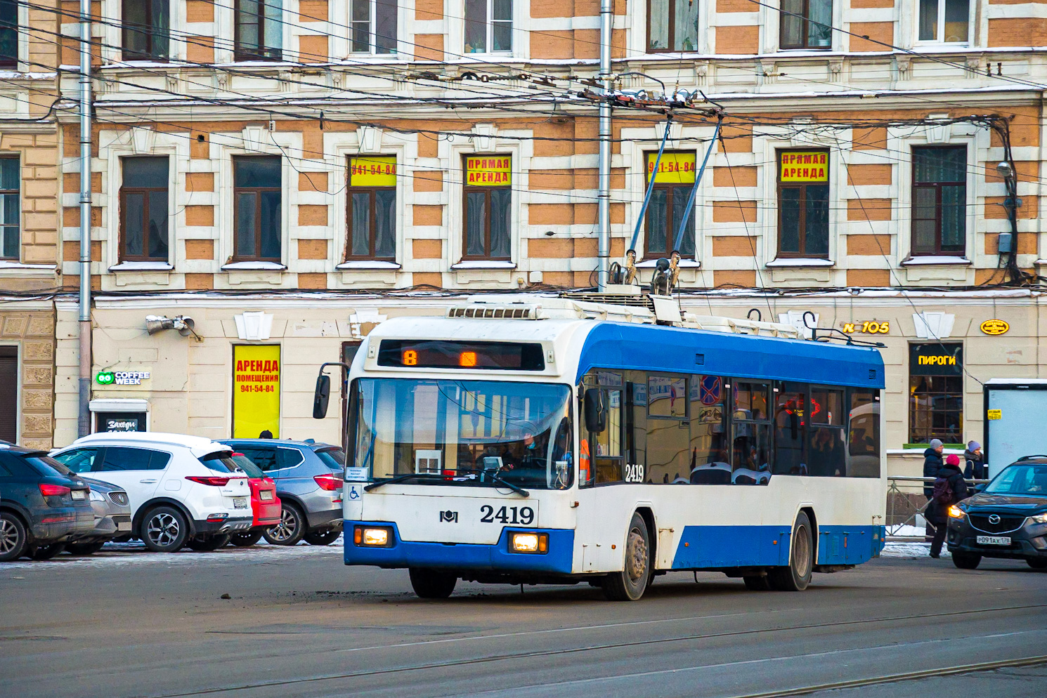Санкт-Пецярбург, БКМ 321 № 2419