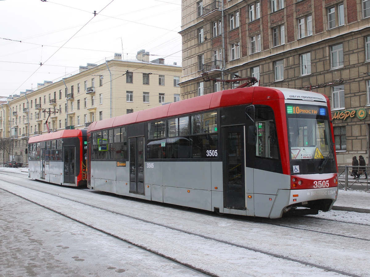Санкт-Петербург, ЛМ-68М3 № 3505