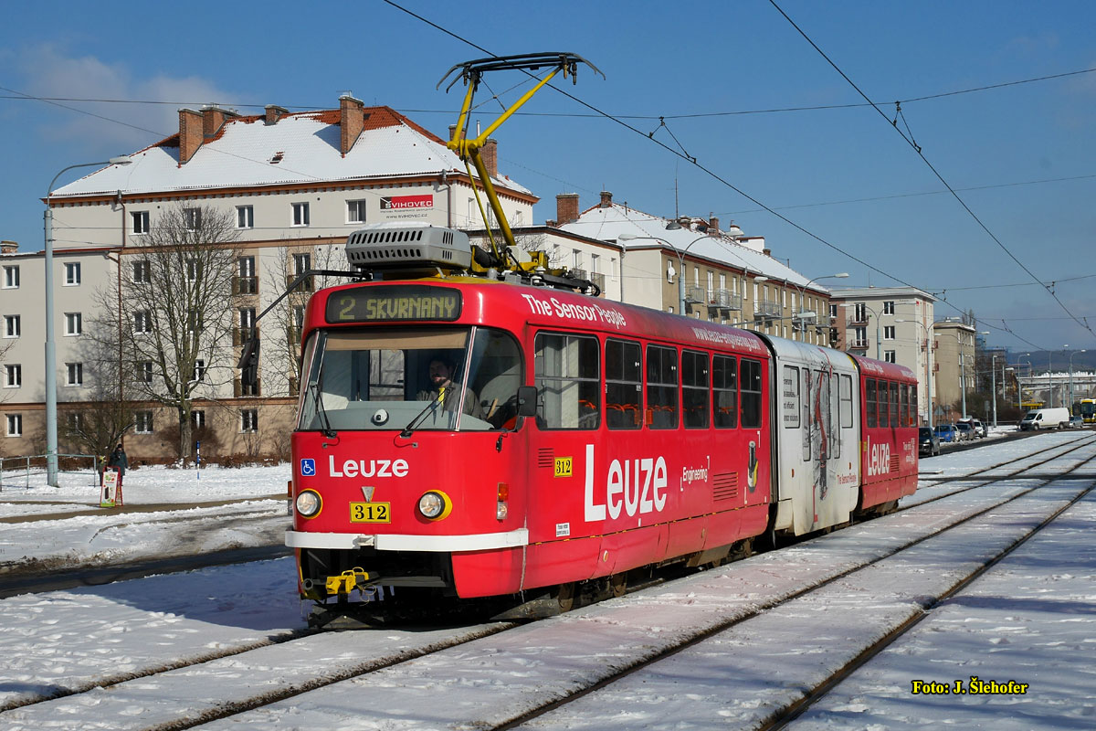 Пльзень, Tatra K3R-NT № 312