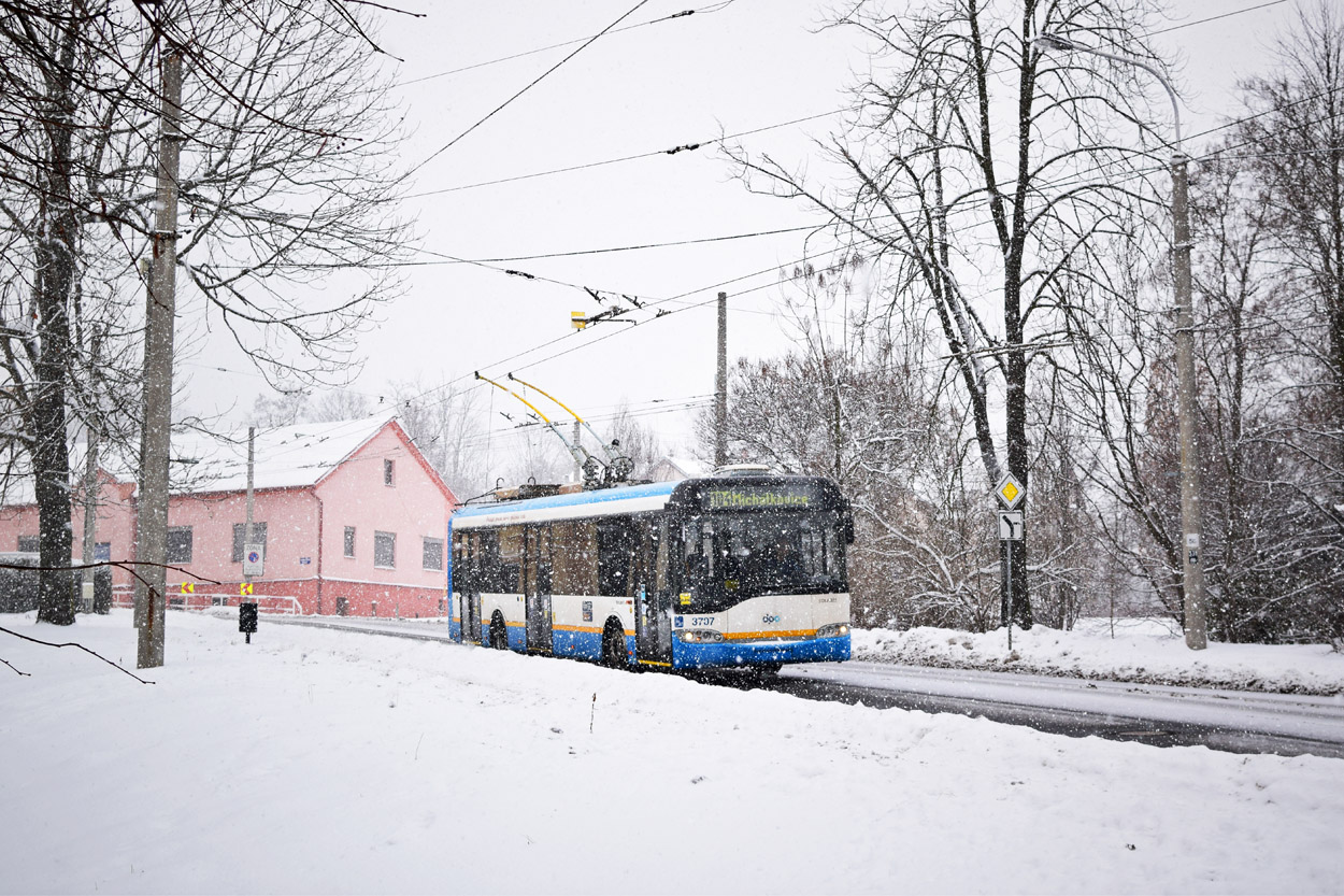 Острава, Solaris Trollino II 12 AC № 3707