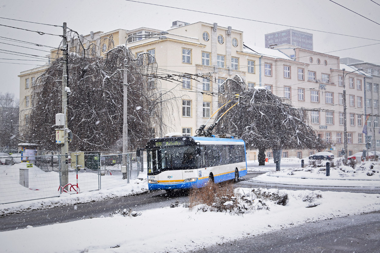 Острава, Solaris Trollino II 12 AC № 3704