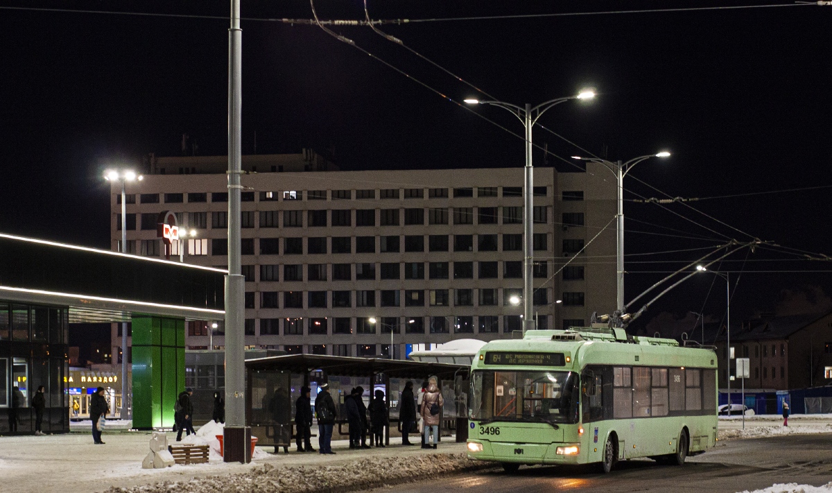 Минск, БКМ 321 № 3496