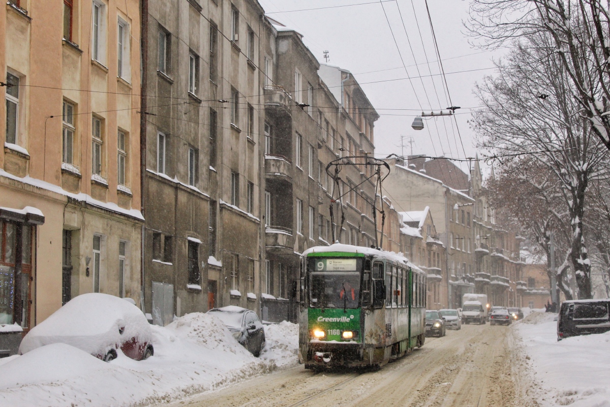 Lviv, Tatra KT4D № 1160 Lviv, Tatra KT4D № 1160