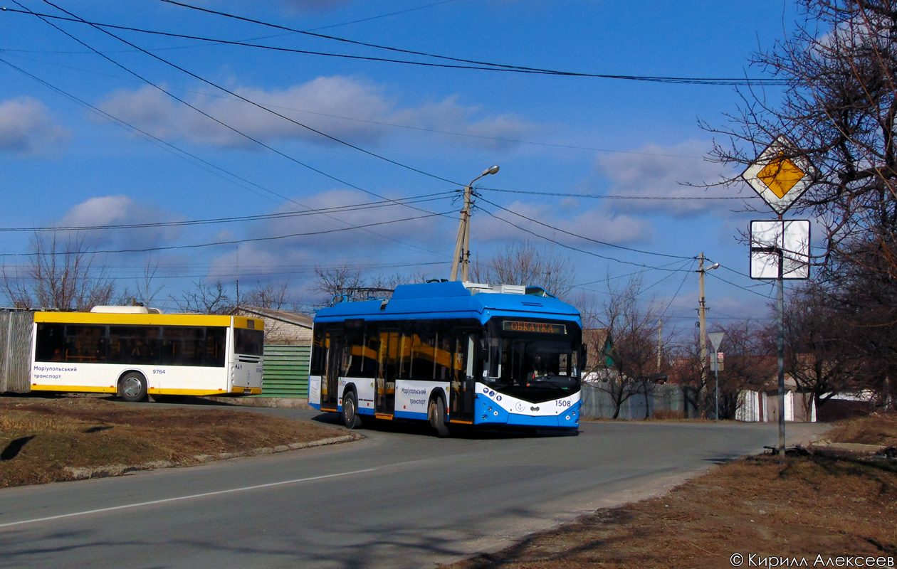 Мариуполь, АКСМ 32100D (БКМ-Україна) № 1508; Мариуполь — Новые троллейбусы: АКСМ Украина