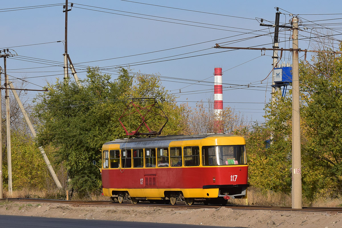 Волжский, Tatra T3SU № 117
