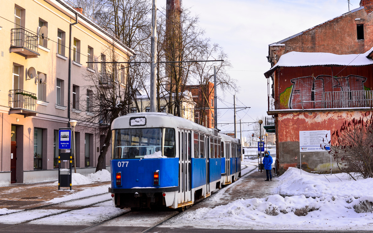 Daugavpils, Tatra T3DC2 № 077 Daugavpils, Tatra T3DC2 № 077