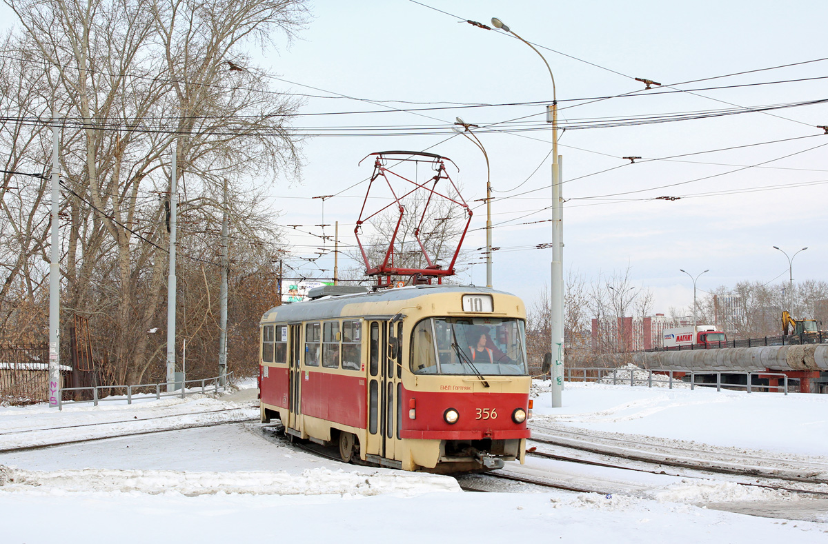 Екатеринбург, Tatra T3SU № 356