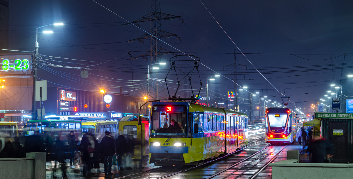 Киев, KT3UA № 405; Киев, К1М6 № 511