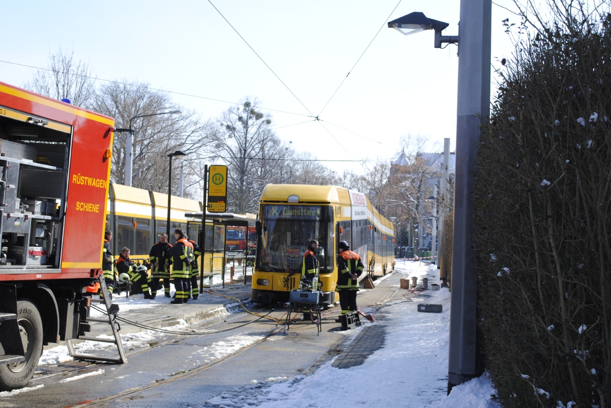 Дрезден, Bombardier NGT 8 DD № 2709; Дрезден — ДТП
