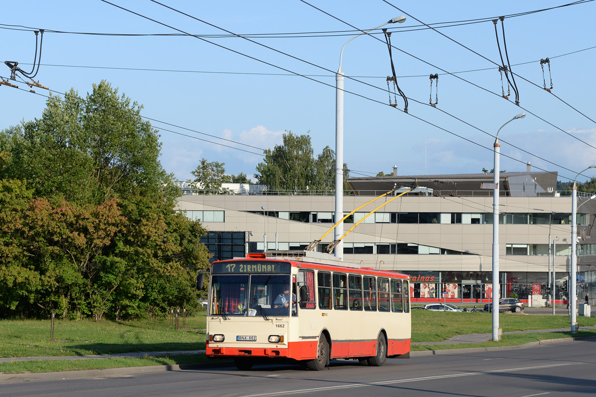 Viļņa, Škoda 14Tr17/6M № 1662 Viļņa, Škoda 14Tr17/6M № 1662
