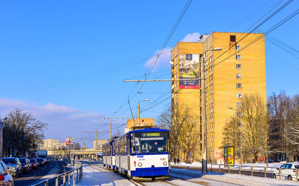 Riga, Tatra T6B5SU N°. 32134