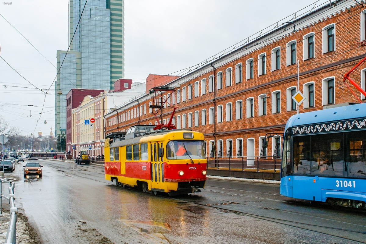 Moskva, Tatra T3SU Br. 0222