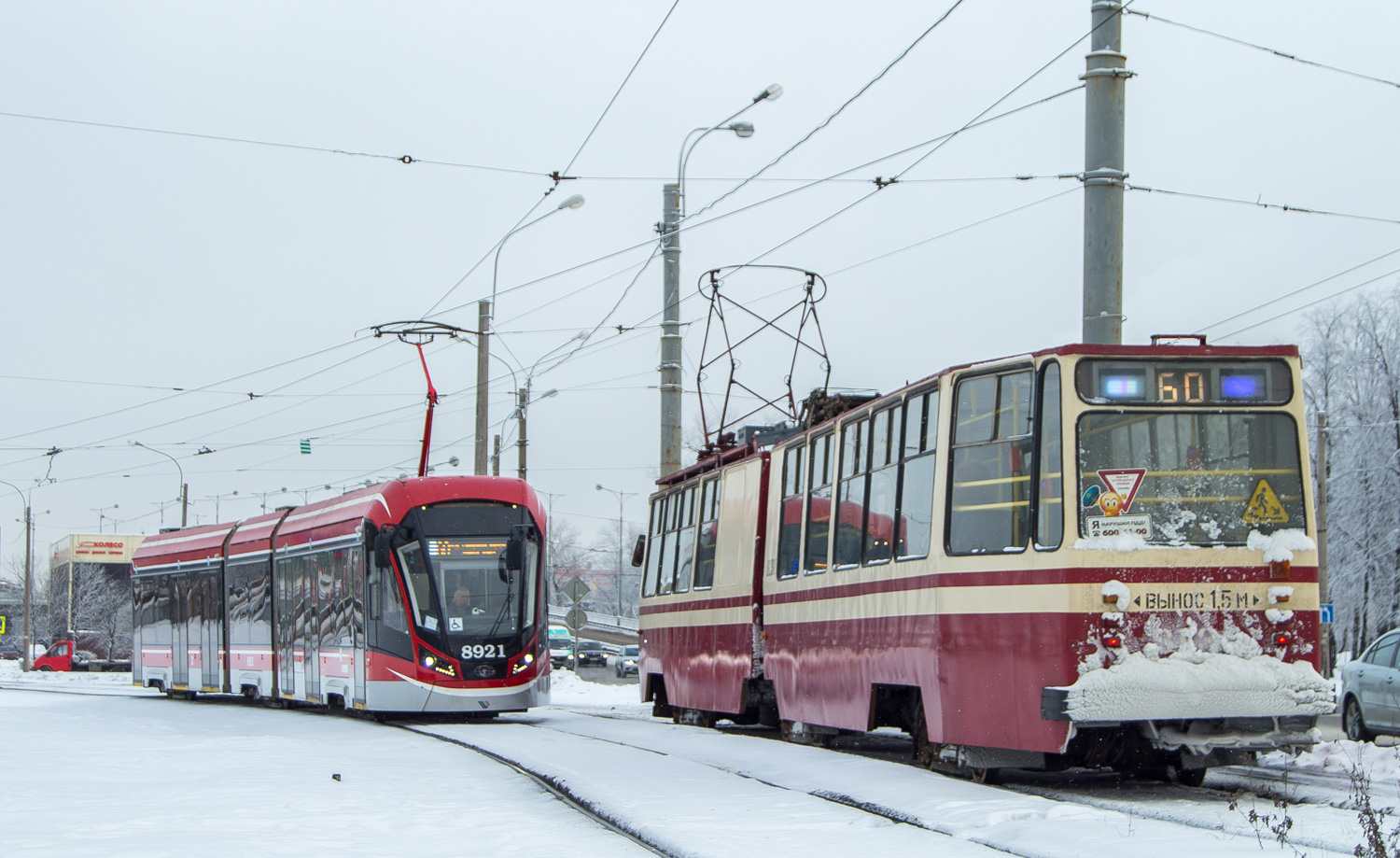 Санкт-Петербург, 71-931М «Витязь-М» № 8921; Санкт-Петербург, ЛВС-86К № 8138