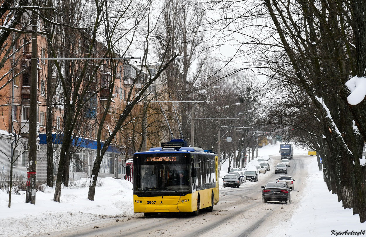 კიევი, LAZ E183D1 № 3907 კიევი, LAZ E183D1 № 3907