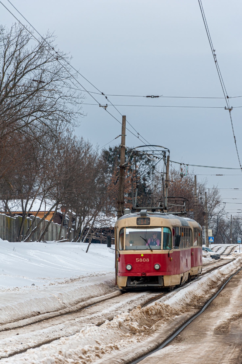 Киев, Tatra T3SU № 5808