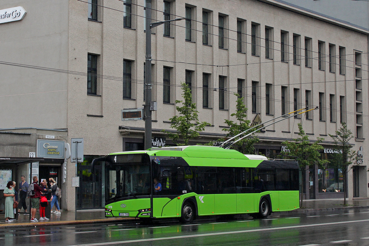 Каунас, Solaris Trollino IV 12 Medcom № 078