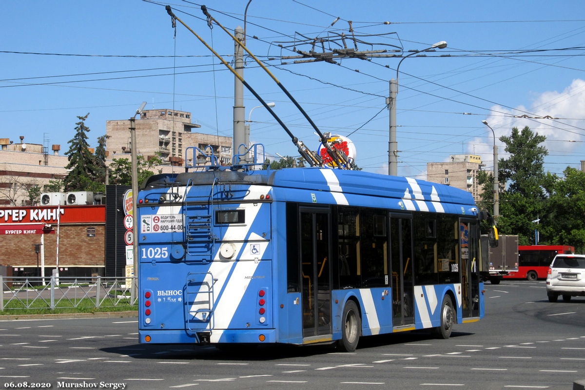 Санкт-Петербург, Тролза-5265.08 «Мегаполис» № 1025