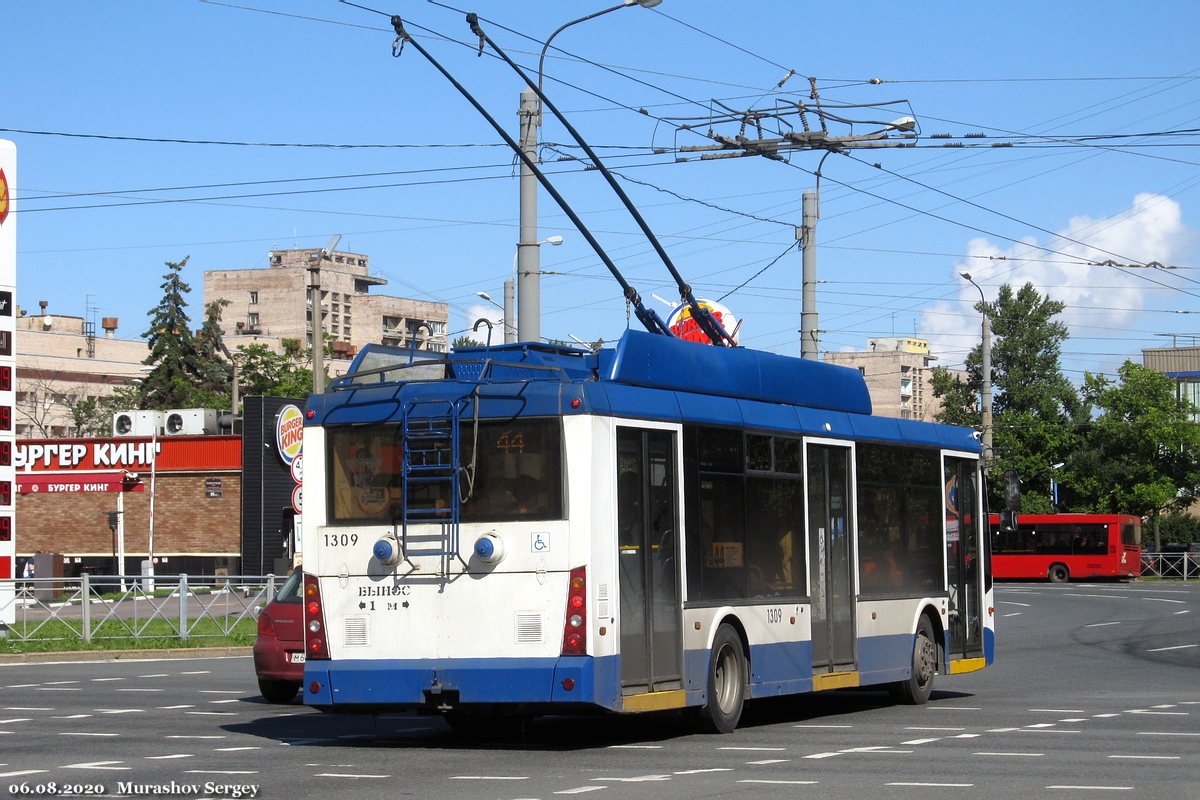 Санкт-Петербург, Тролза-5265.00 «Мегаполис» № 1309