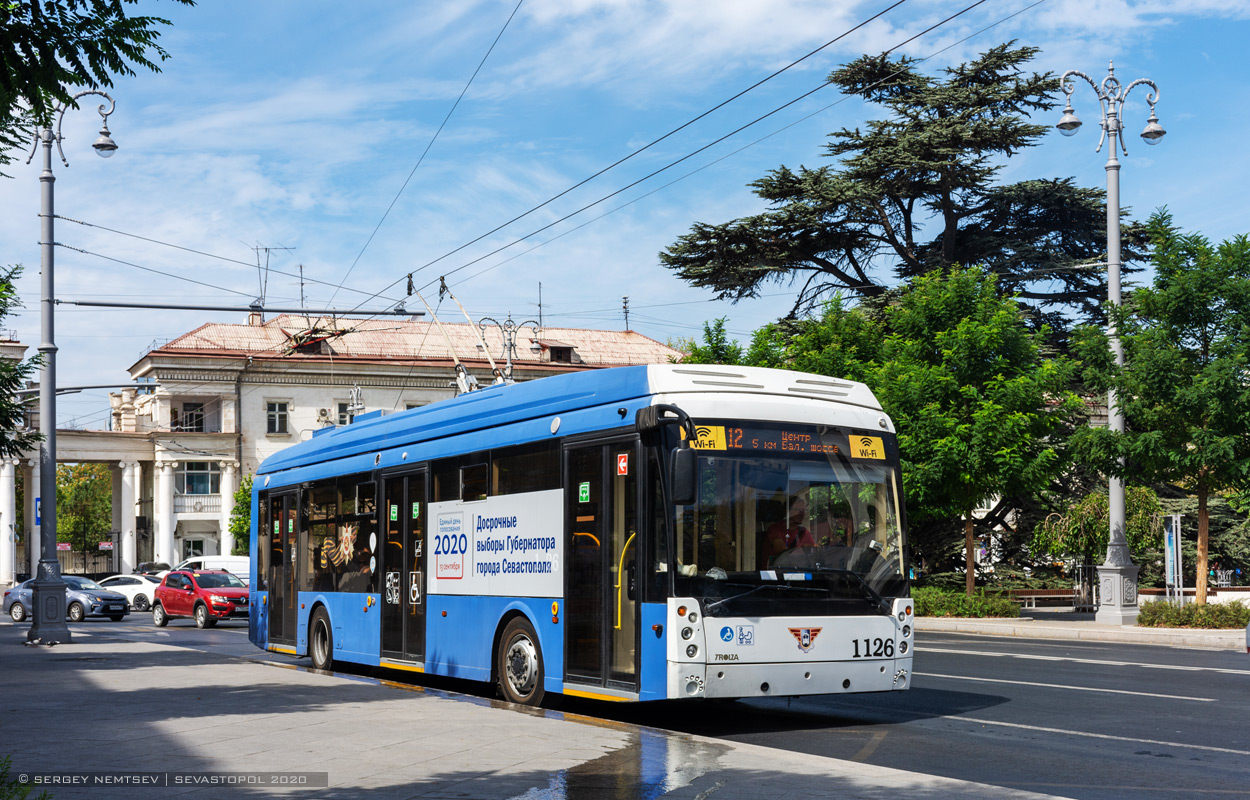 Севастополь, Тролза-5265.02 «Мегаполис» № 1126