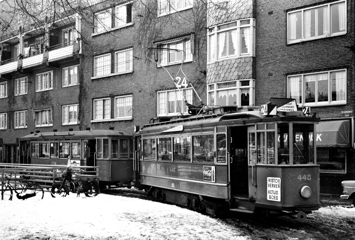 Амстердам, Двухосный моторный Beijnes № 448; Амстердам — Старые фотографии