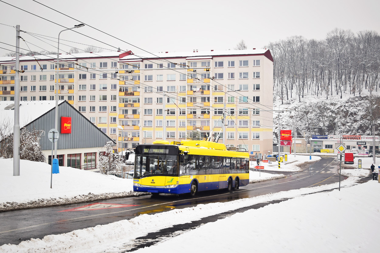 Теплице, Škoda 28Tr Solaris III № 220 Теплице, Škoda 28Tr Solaris III № 220
