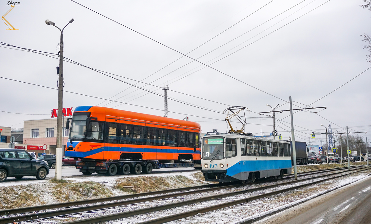 Коломна, 71-415 № 415; Коломна, 71-608КМ № 107