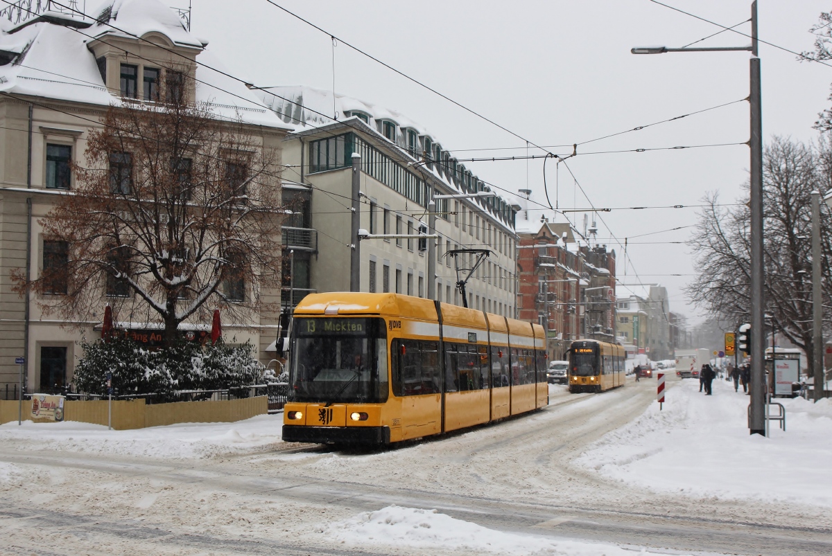 Дрезден, SachsenTram NGT 6 DD № 2511