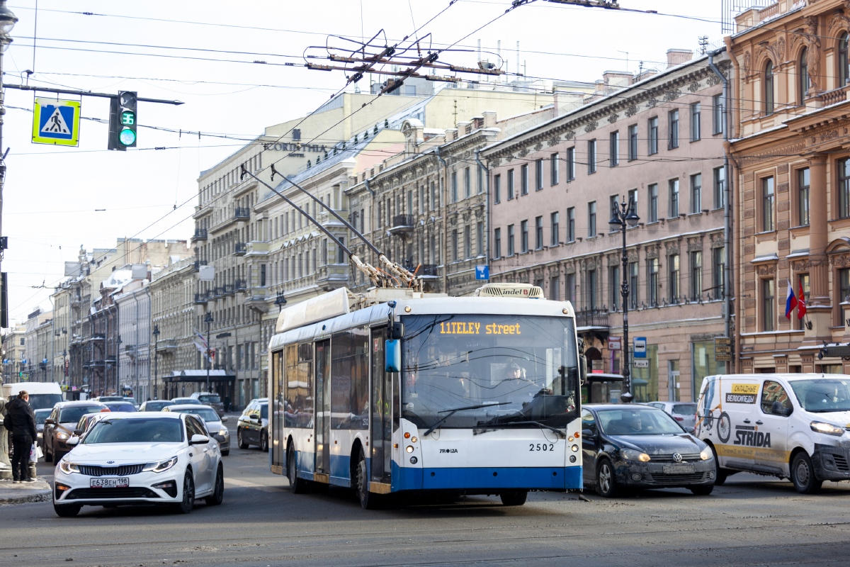 Санкт-Петербург, Тролза-5265.00 «Мегаполис» № 2502