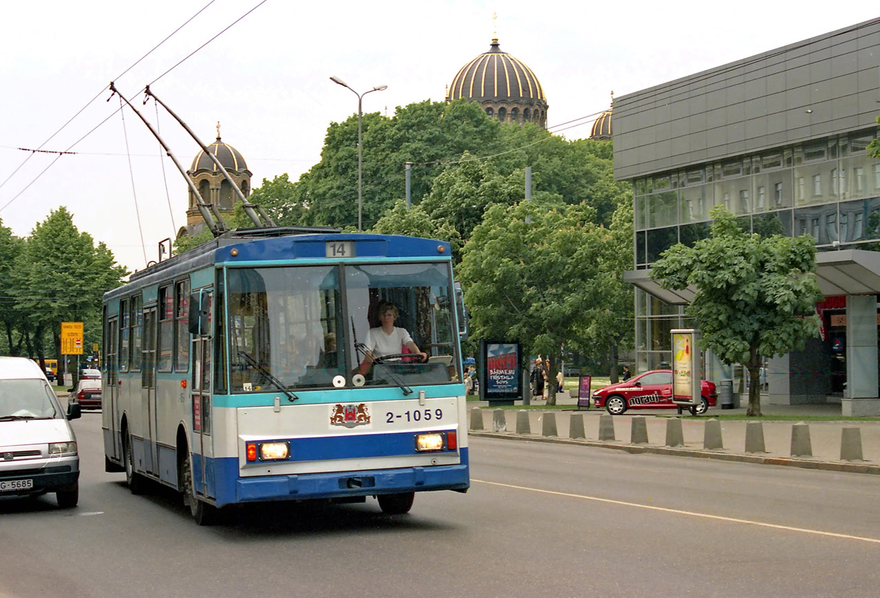 Рига, Škoda 14Tr02 № 2-1059