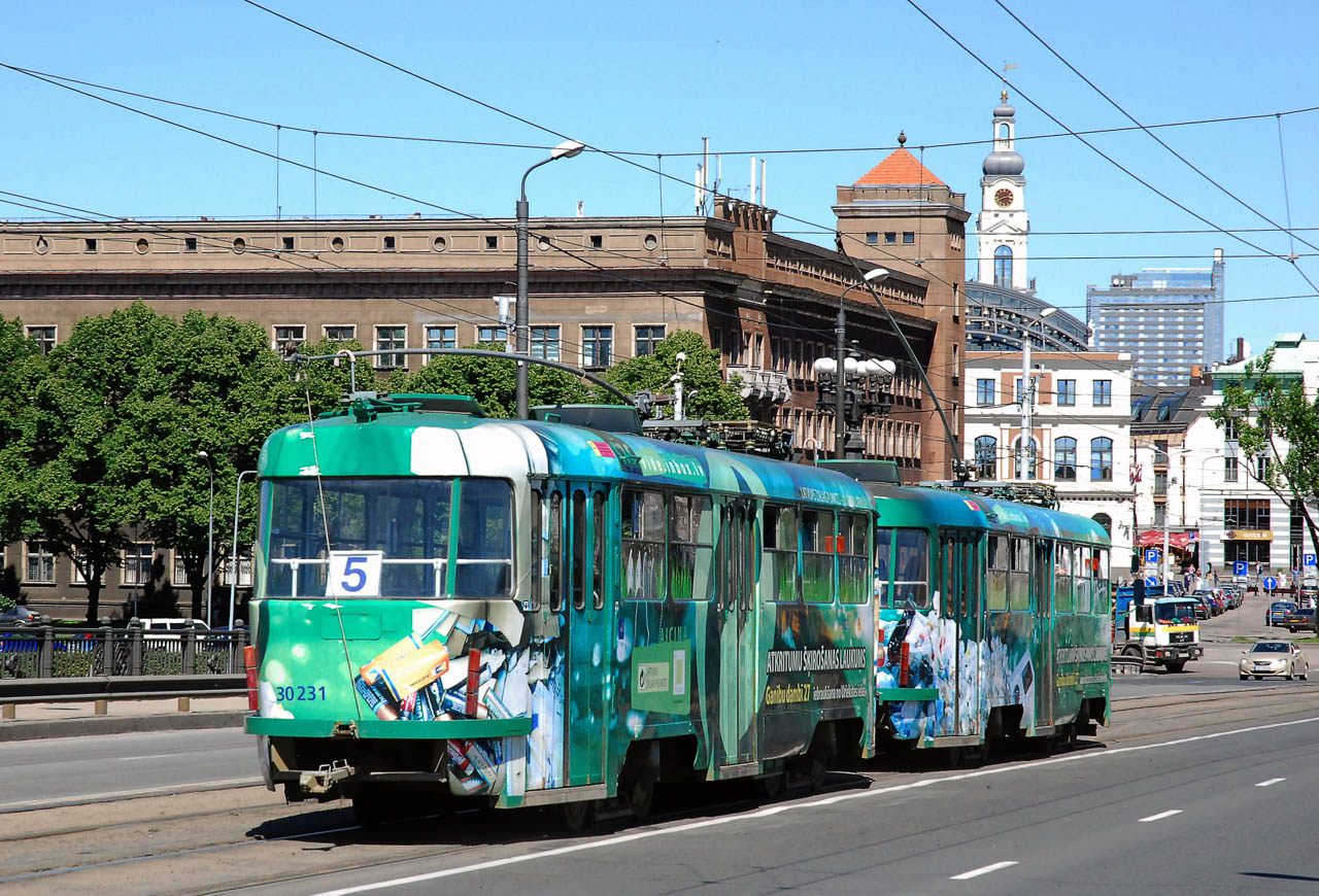 Рига, Tatra T3A № 30231