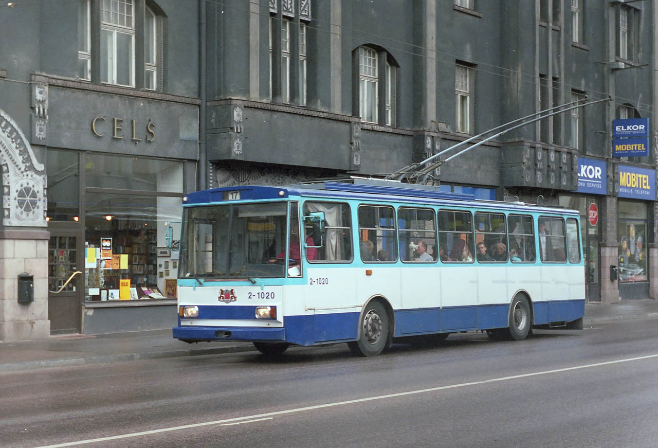 Рига, Škoda 14Tr01 № 2-1020
