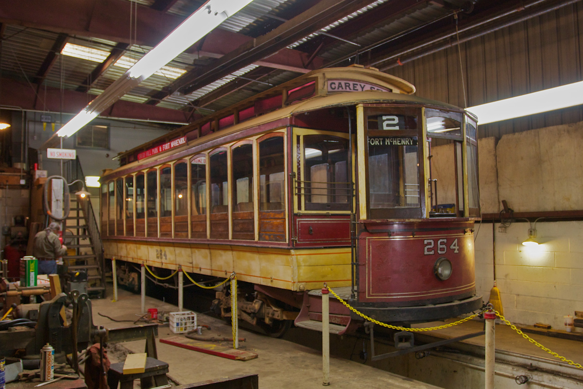 Балтимор, Четырёхосный моторный Brill № 264