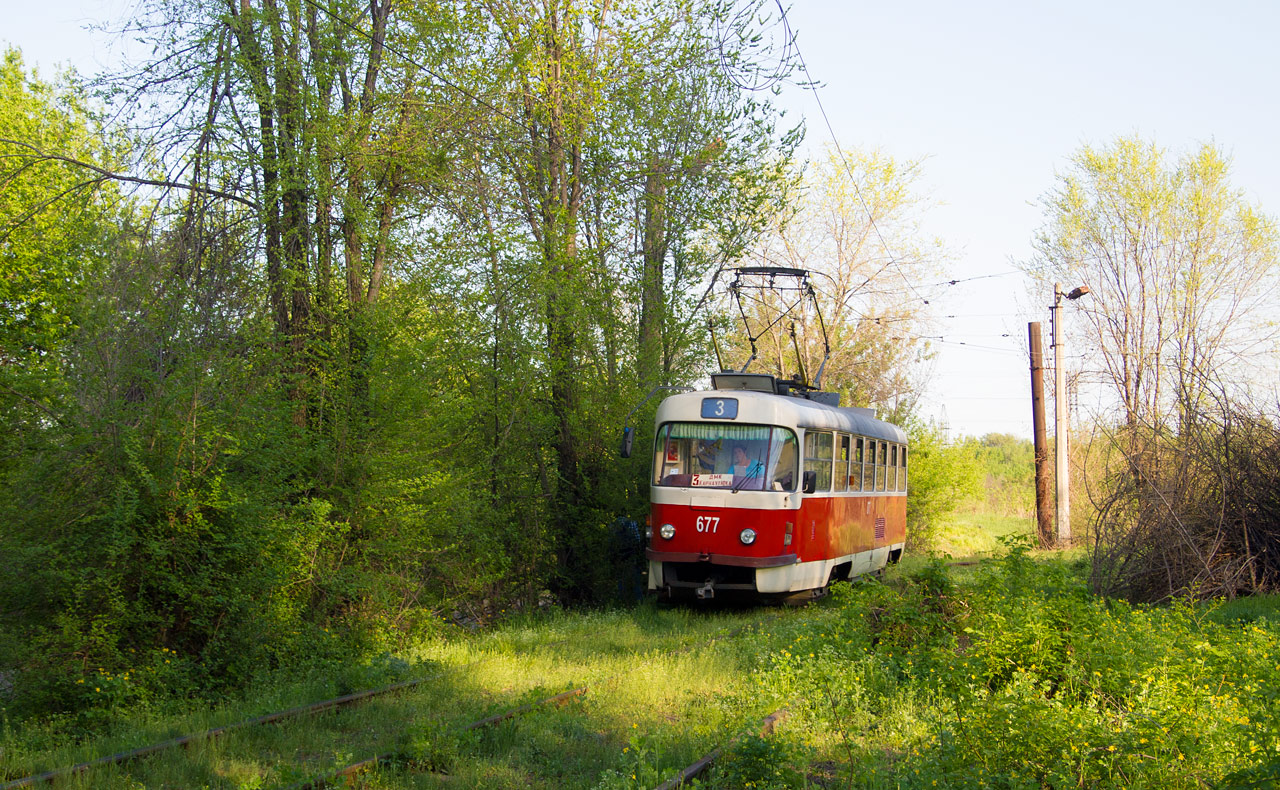 Каменское, Tatra T3SUCS № 677