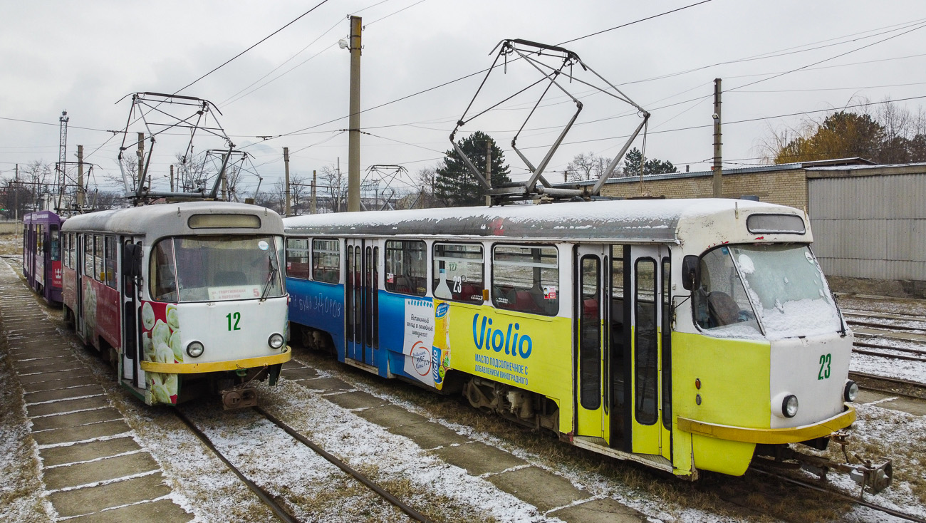 Пятигорск, Tatra T4D № 12; Пятигорск, Tatra T4D № 23