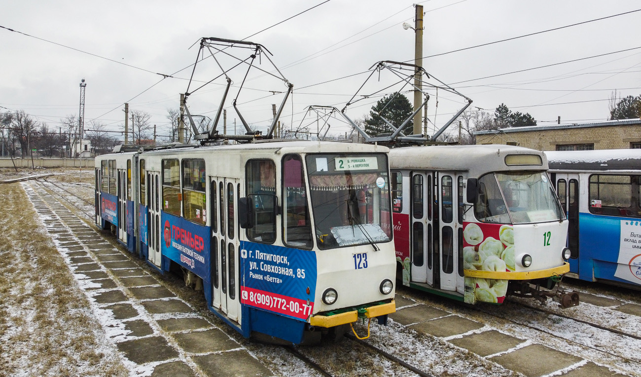 Пятигорск, Tatra KT4SU № 123 Пятигорск, Tatra KT4SU № 123