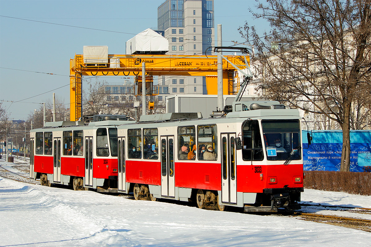 Днепр, Tatra T6A2M № 3033
