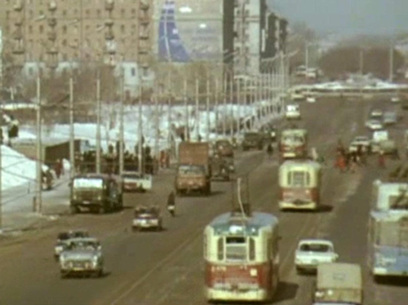 Novosibirsk — Tram road; Novosibirsk — Trolleybus roads