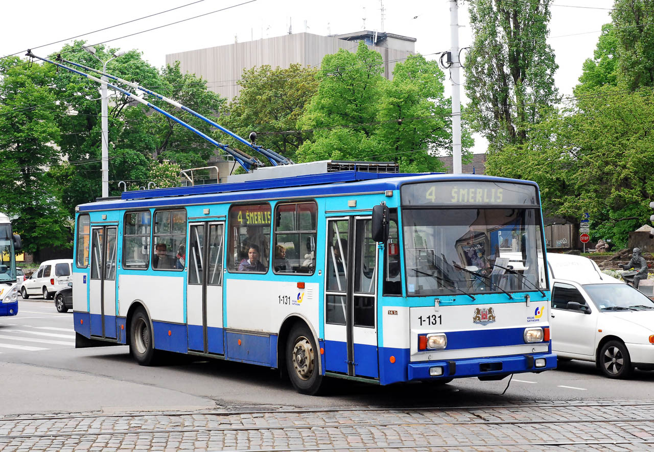 Рига, Škoda 14Tr13/6M № 1-131