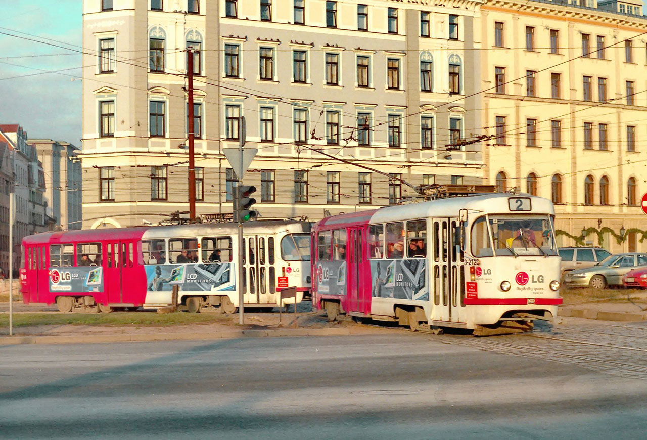 Riga, Tatra T3A # 3-2123 Riga, Tatra T3A # 3-2123