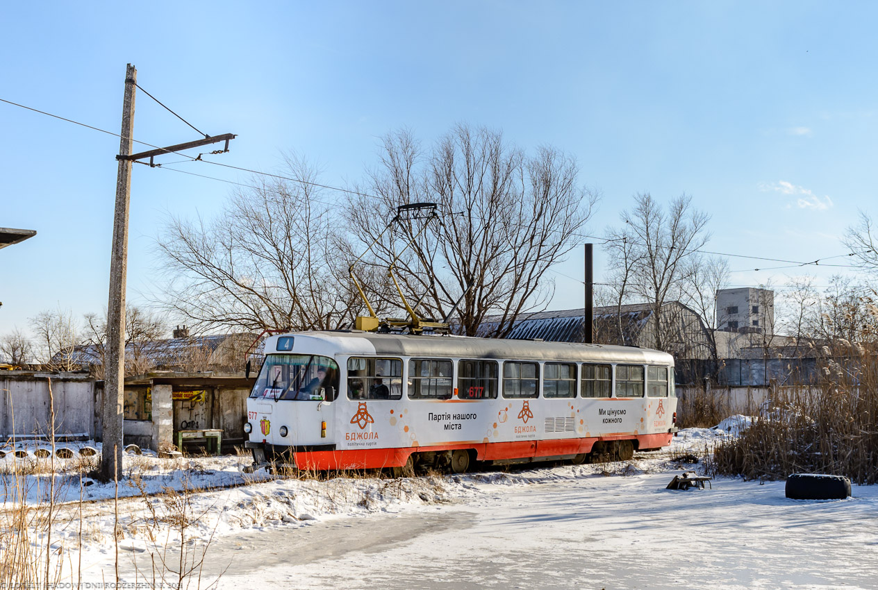 Каменское, Tatra T3SUCS № 677