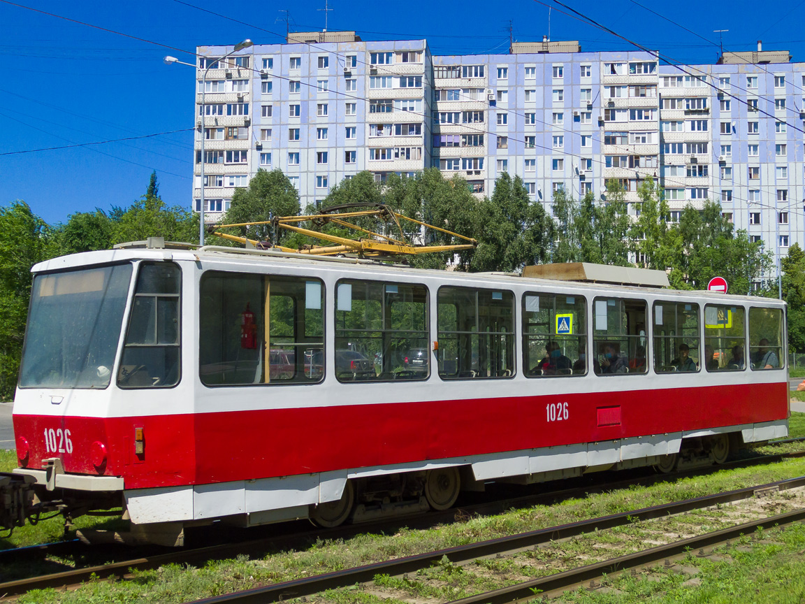 Самара, Tatra T6B5SU № 1026