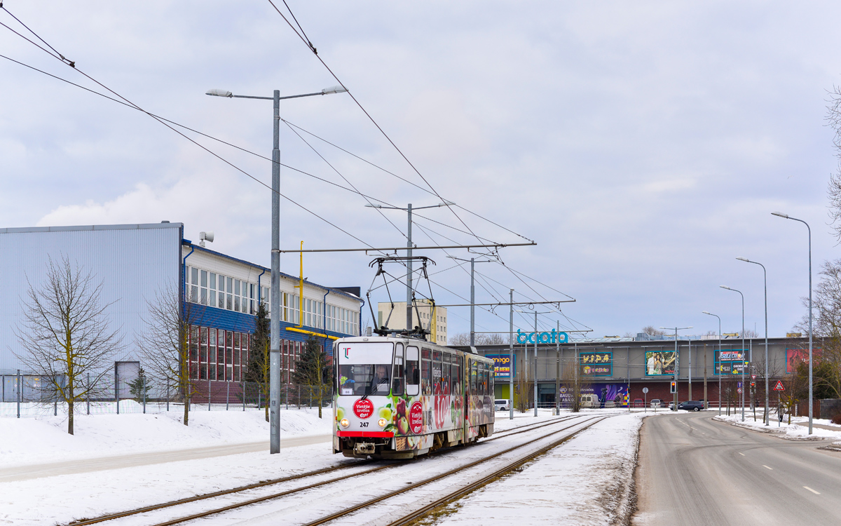 Лиепая, Tatra KT4D № 247