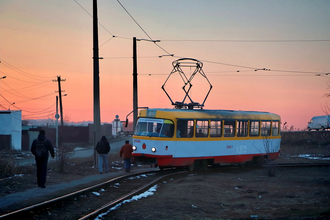 Одесса, Tatra T3R.P № 3088