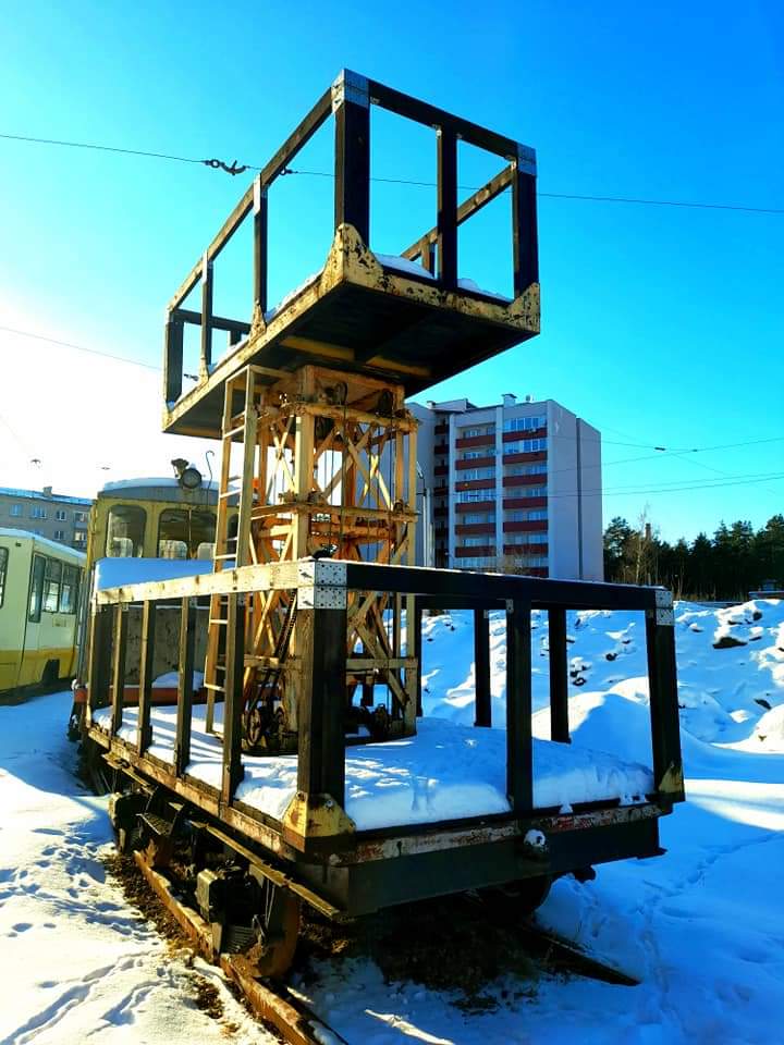 Даугавпилс, Двухосный прицепной вагон № б/н2