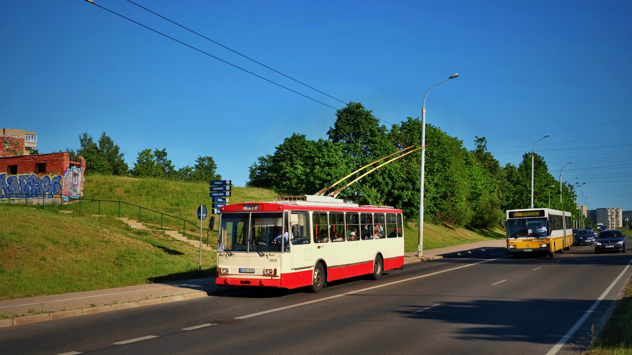 Вильнюс, Škoda 14Tr13/6 № 2626