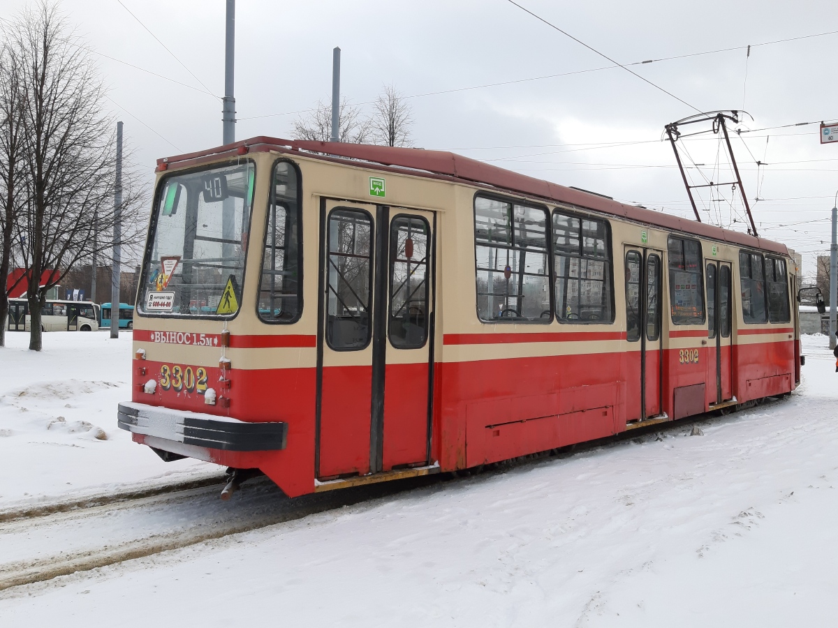 Санкт-Петербург, 71-134А (ЛМ-99АВ) № 3302
