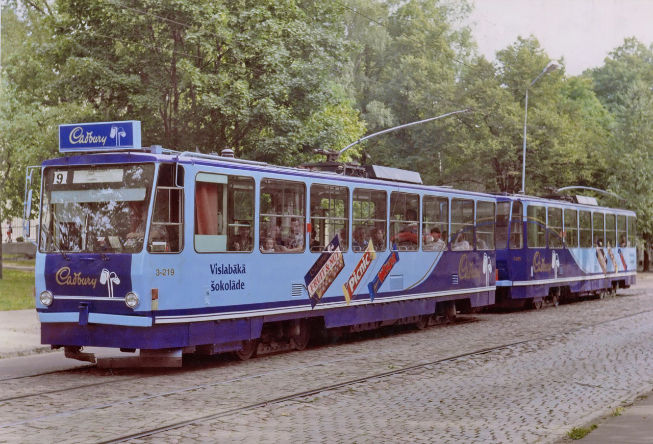 Рига, Tatra T6B5SU № 3-219