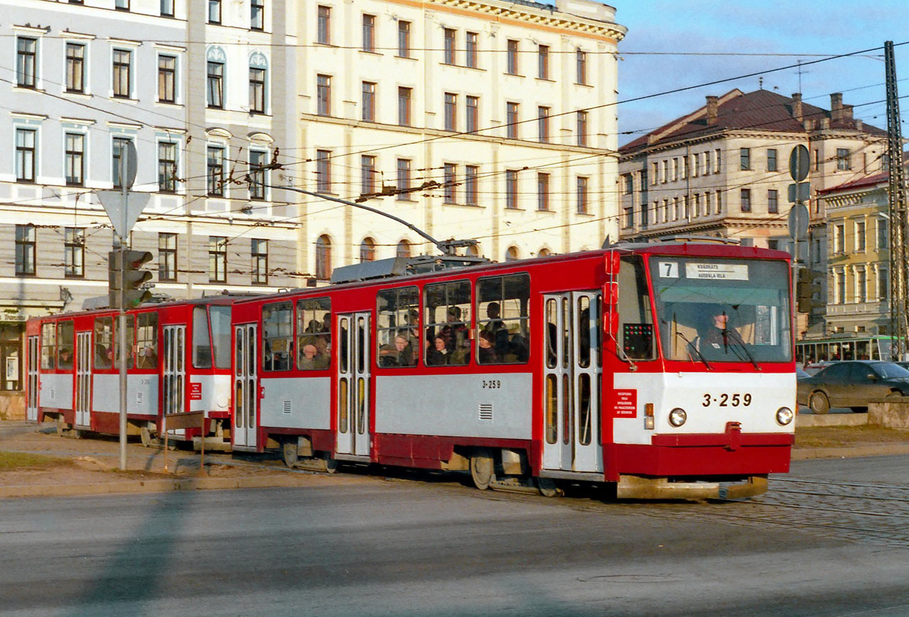 Рига, Tatra T6B5SU № 3-259