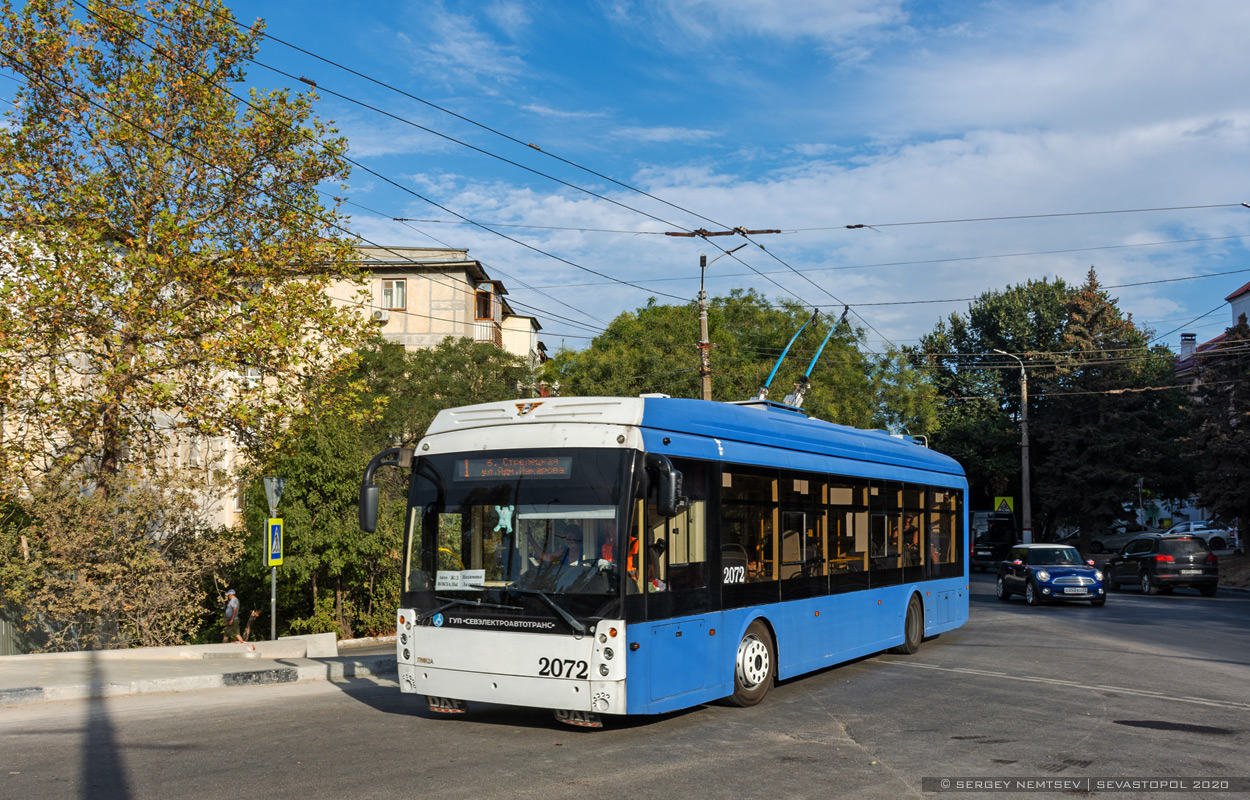 Севастополь, Тролза-5265.03 «Мегаполис» № 2072 Севастополь, Тролза-5265.03 «Мегаполис» № 2072